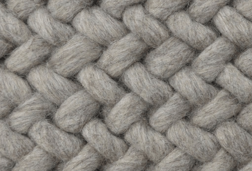 JAB Cosy Wilderness Teppich flechtteppich grau