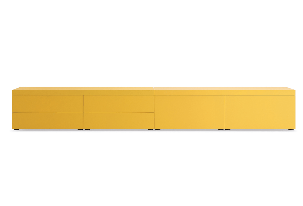 werner works basic cap schrank office wohnzimmer gelb