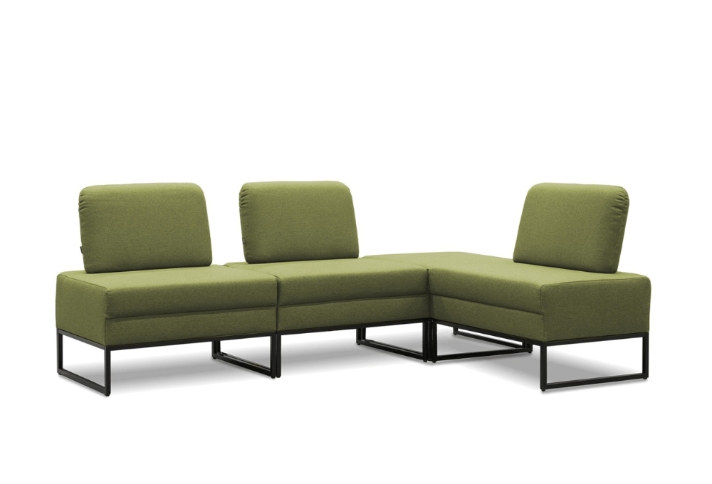 VARIO M1 Seating grün Sitzgelegenheit grün gestell schwarz kissen büro office