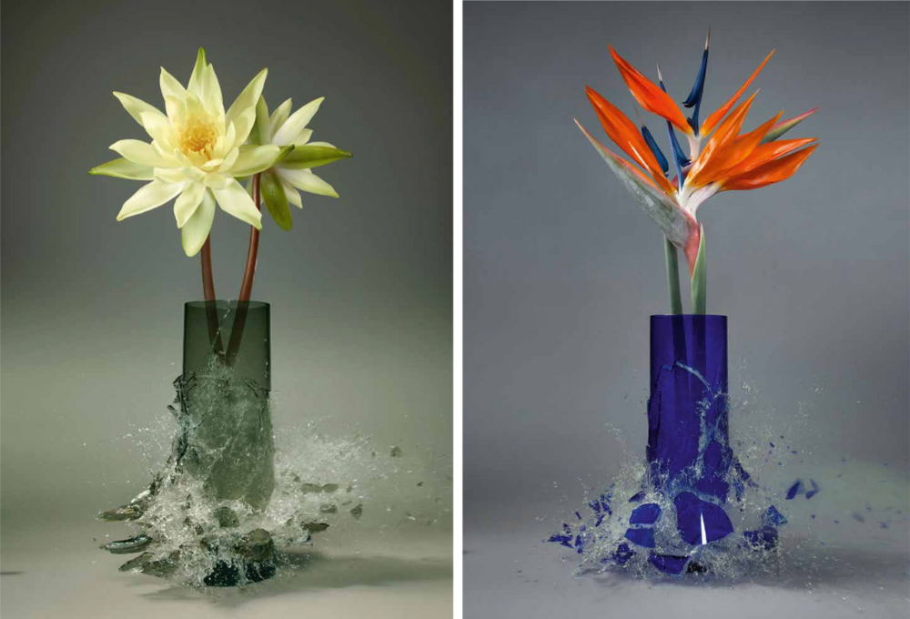 Kunst mit Scherbenhaufen Bilder