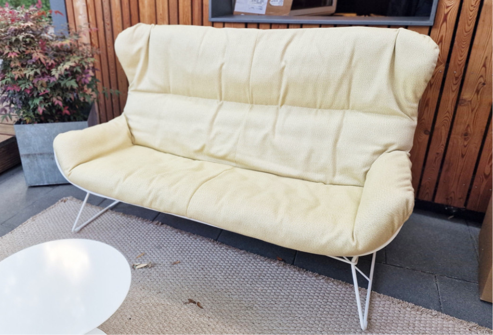 Freifrau Outdoor Sofa LEYASOL Wingback 160