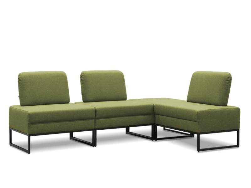 VARIO M1 Seating grün Sitzgelegenheit grün gestell schwarz kissen büro office